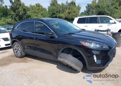 2022 Ford Escape Titanium из США, поврежденный, VIN 1FMCU9J96NUA68401